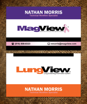 MagVIew/LungView Business Card Design | Design de Carte de Visite par Sandaruwan