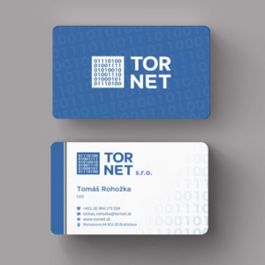 Diseño de Tarjeta de Presentación por INDIAN_Ashok para TORNET s.r.o. | Diseño: #8468772