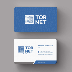 Diseño de Tarjeta de Presentación por INDIAN_Ashok para TORNET s.r.o. | Diseño: #8468773