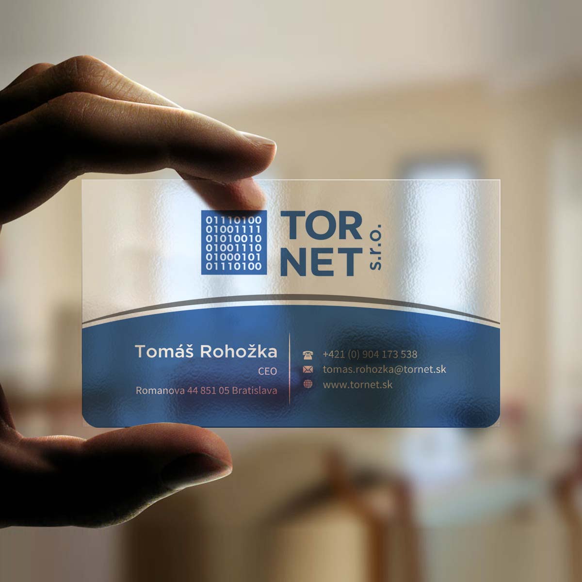 Diseño de Tarjeta de Presentación por INDIAN_Ashok para TORNET s.r.o. | Diseño #8468787