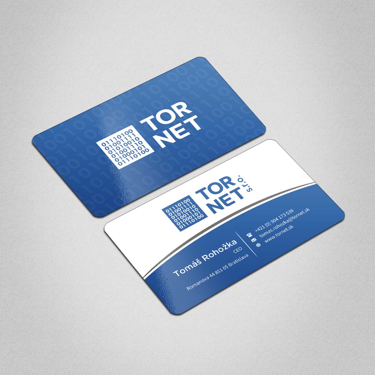 Diseño de Tarjeta de Presentación por INDIAN_Ashok para TORNET s.r.o. | Diseño #8468791