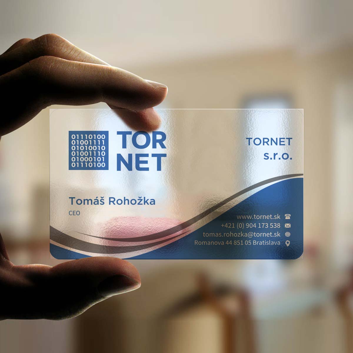 Design de Carte de Visite par INDIAN_Ashok pour TORNET s.r.o. | Design #8468792