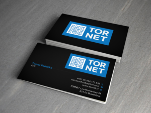 Business Card Design by Creations Box 2015 for TORNET s.r.o. | Design: #8487936