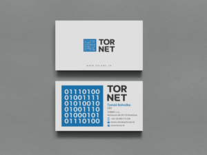 Business Card Design by chandrayaan.creative for TORNET s.r.o. | Design #8473201