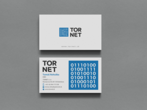 Business Card Design by chandrayaan.creative for TORNET s.r.o. | Design: #8473204