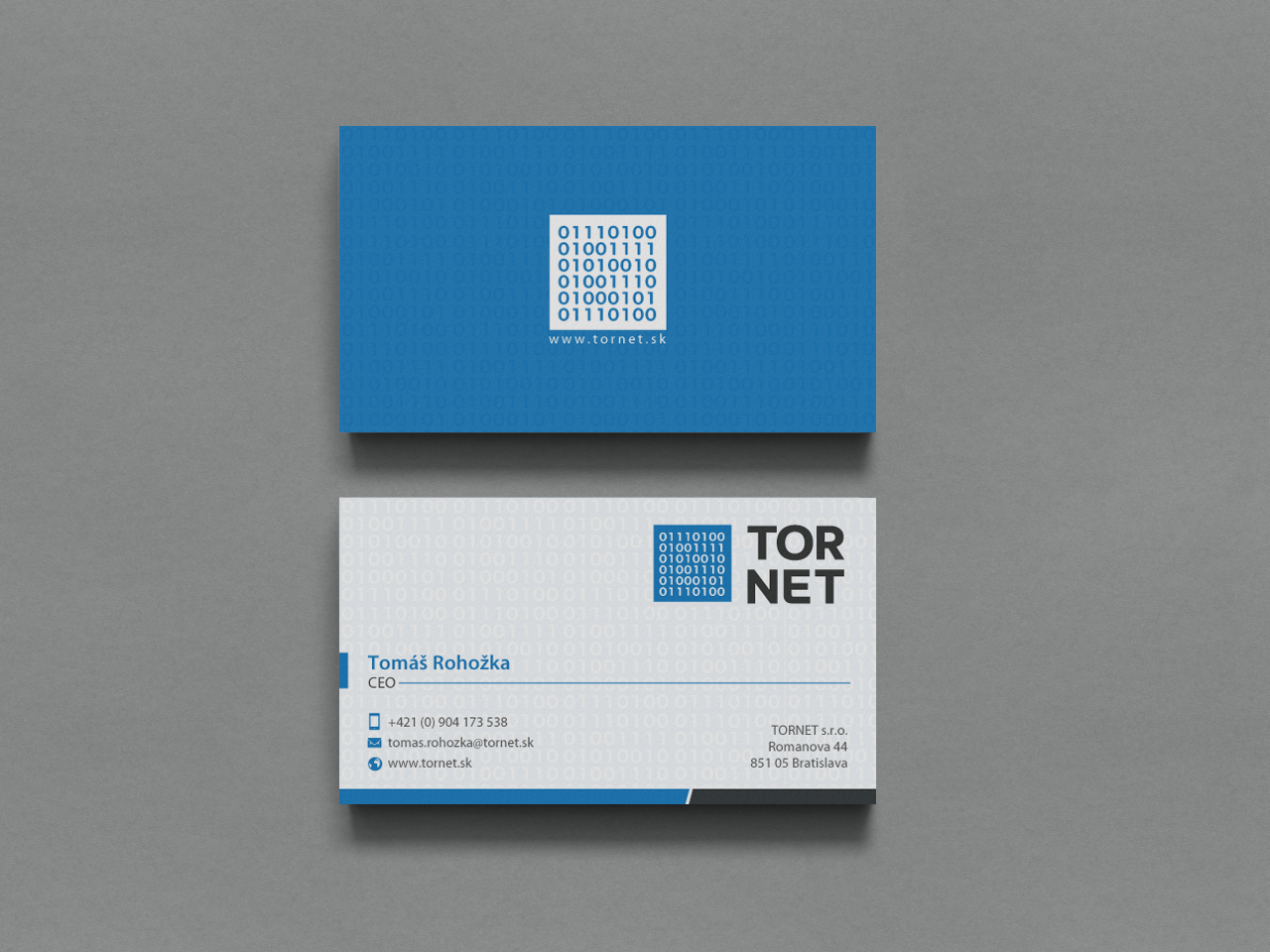 Business Card Design by chandrayaan.creative for TORNET s.r.o. | Design #8473214