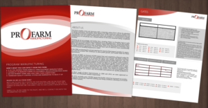 Catalogue Design by Victor_pro for Pro Farm Mfg | Design: #9179026