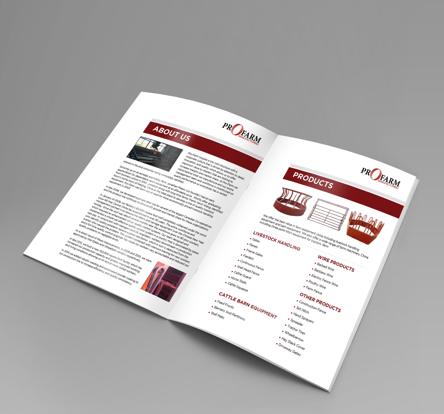 Catalogue Design by pivotaldesign.biz for Pro Farm Mfg | Design #9216536