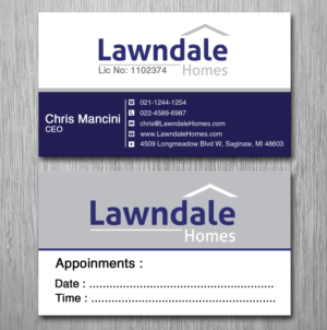 Diseño de Tarjeta de Presentación por Lanka Ama para este proyecto | Diseño: #8469053