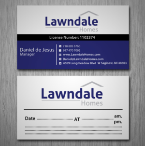 Diseño de Tarjeta de Presentación por Lanka Ama para este proyecto | Diseño: #8469060