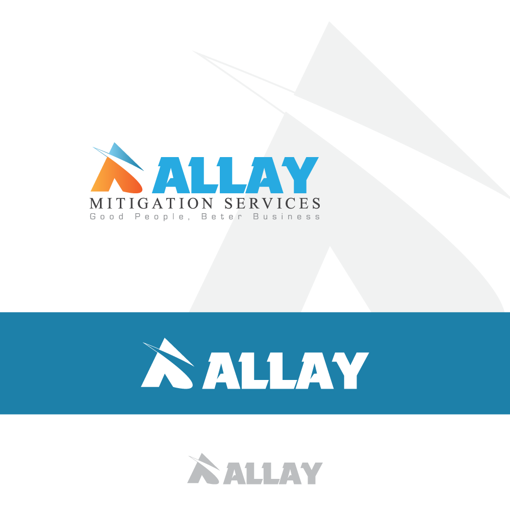 Logo Design by handxtended2u for Allay Mitigation Services | Design #8465093