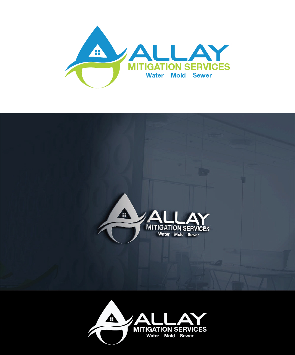 Logo Design by joliau for Allay Mitigation Services | Design #8474987
