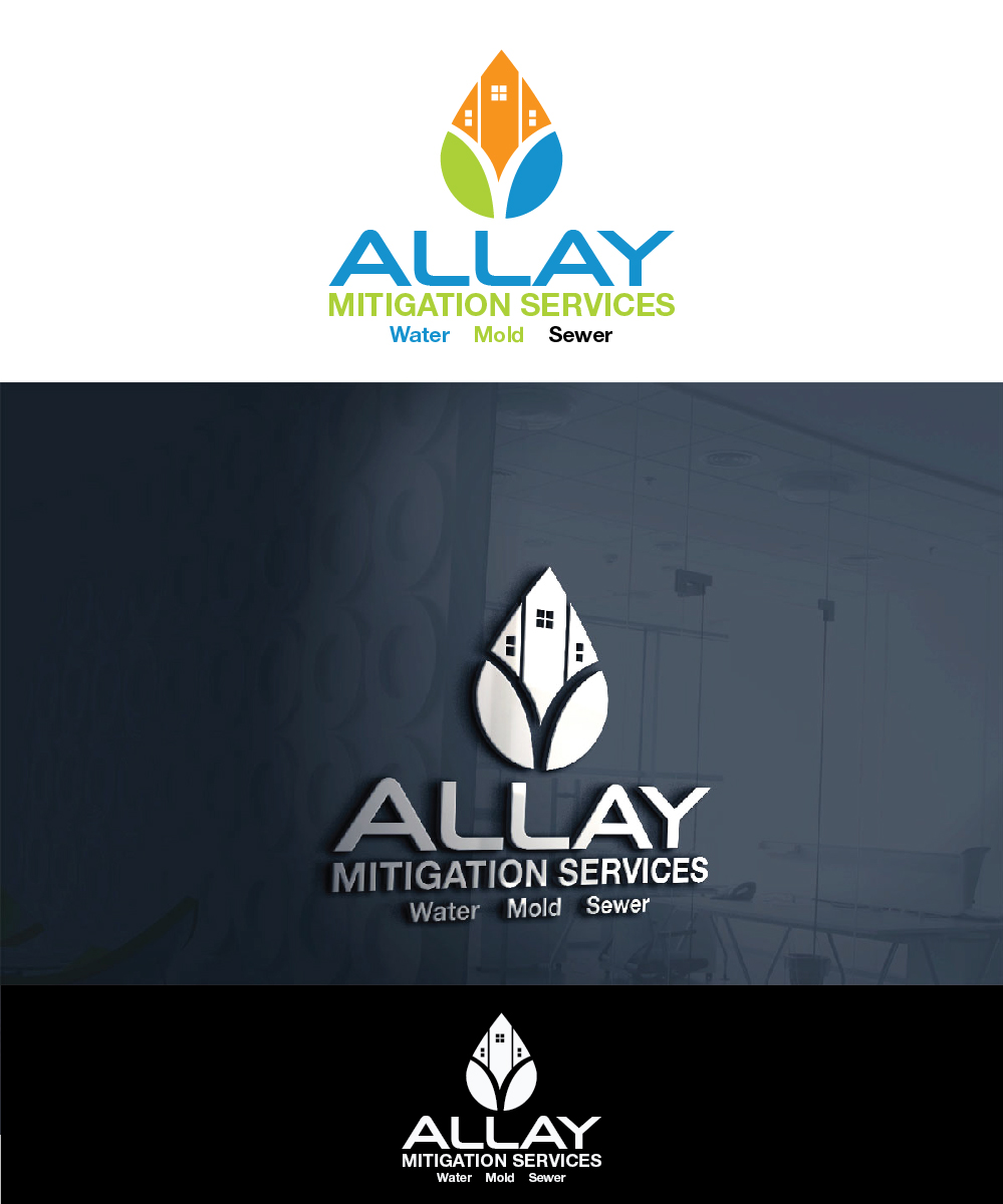 Logo Design by joliau for Allay Mitigation Services | Design #8478478