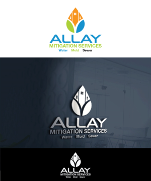 Logo Design by joliau for Allay Mitigation Services | Design: #8478478