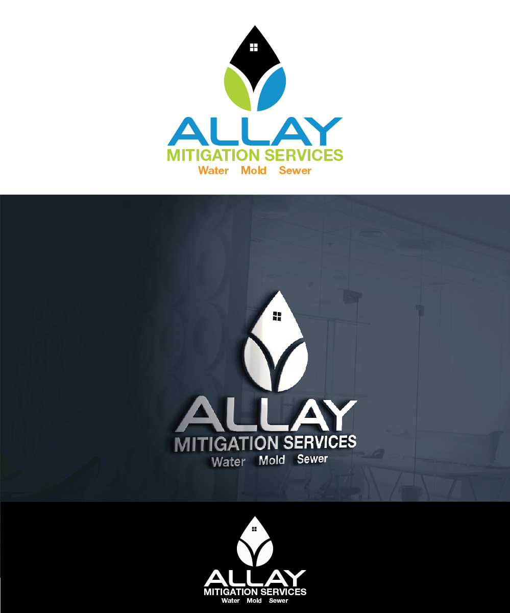 Logo Design by joliau for Allay Mitigation Services | Design #8480564
