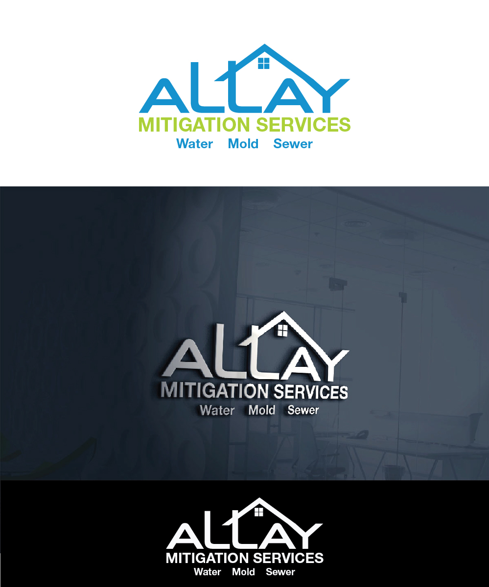Logo Design by joliau for Allay Mitigation Services | Design #8480566