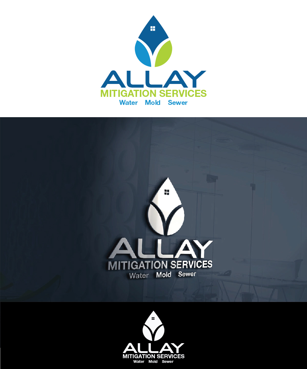Logo Design by joliau for Allay Mitigation Services | Design #8488651