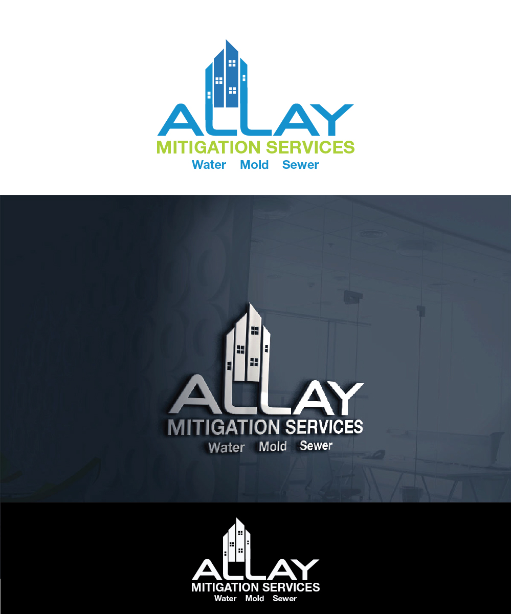 Logo Design by joliau for Allay Mitigation Services | Design #8492241