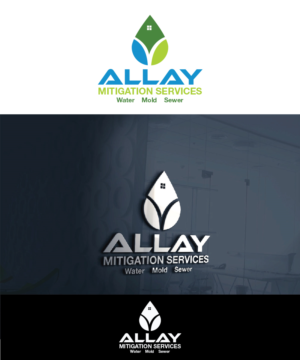 Logo Design by joliau for Allay Mitigation Services | Design: #8502228