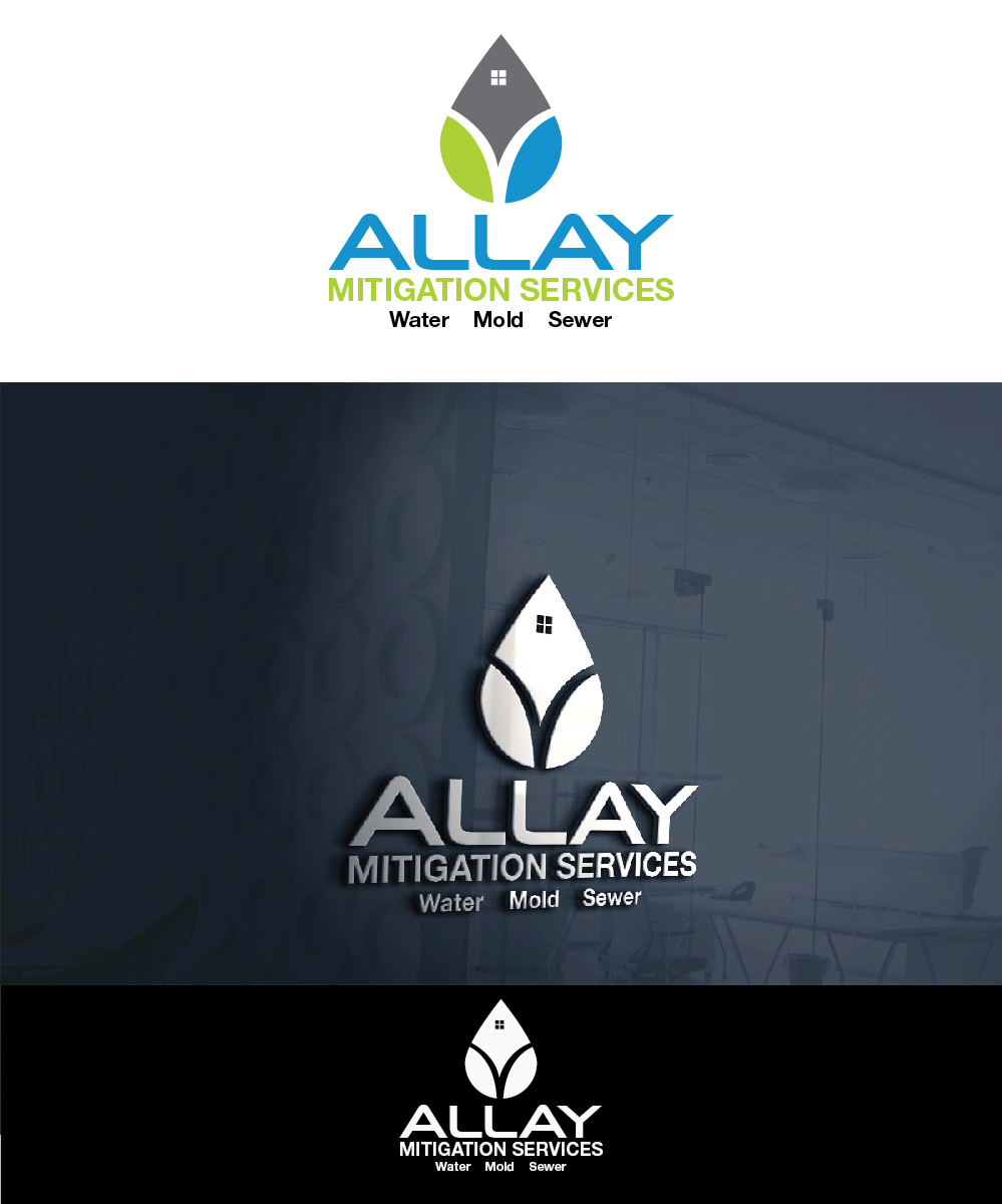 Logo Design by joliau for Allay Mitigation Services | Design #8508314
