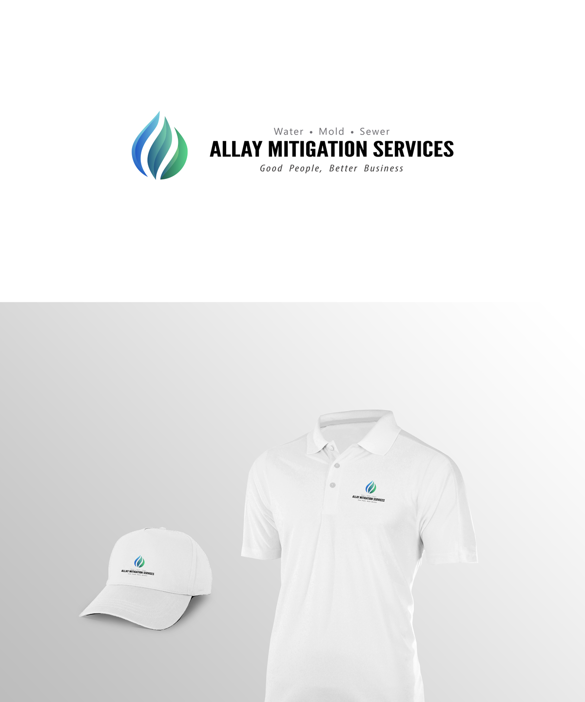 Logo Design by lionx for Allay Mitigation Services | Design #8527465