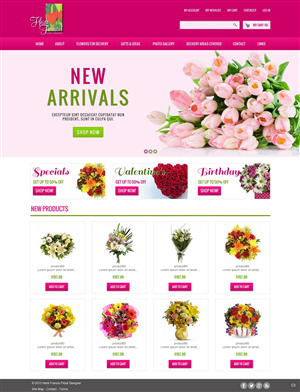 Web Design by pb for this project | Design: #1995537