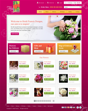 Web Design by pb for this project | Design: #1995542