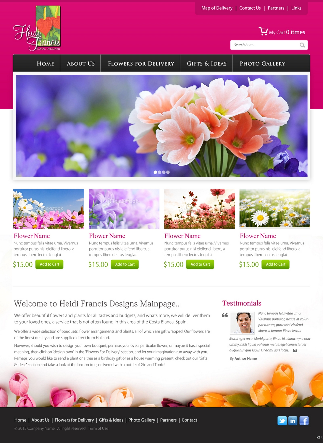 Web Design by pb for this project | Design: #2000447