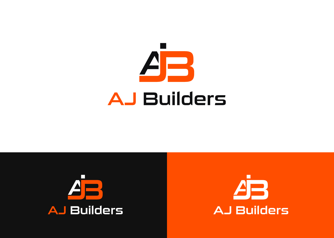 Diseño de Logo por BehindSymbols para AJ Builders | Diseño #9209699