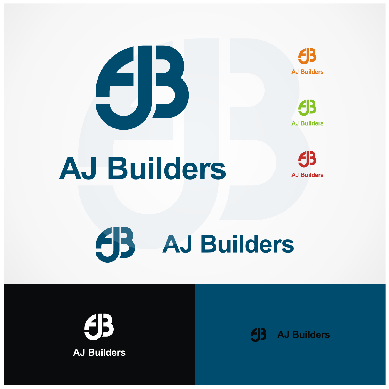 Logo Design by ican600 for AJ Builders | Design #9179940
