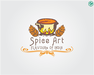 Spice Art - Flavours of India | Logo Design by Bolshoi Creations