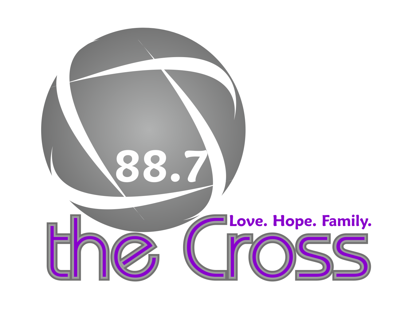 Logo Design by Tedesign for 88.7 The Cross | Design #434496
