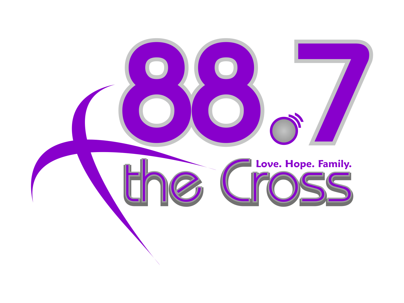 Design de Logo par Tedesign pour 88.7 The Cross | Design #434510