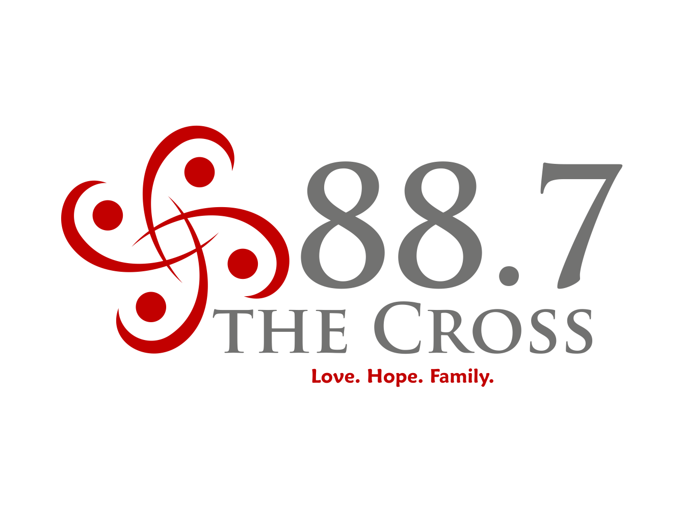 Logo Design by Tedesign for 88.7 The Cross | Design #434530
