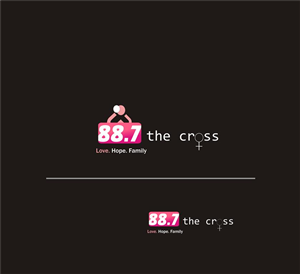 Diseño de Logo por alok bhopatkar para 88.7 The Cross | Diseño: #443818