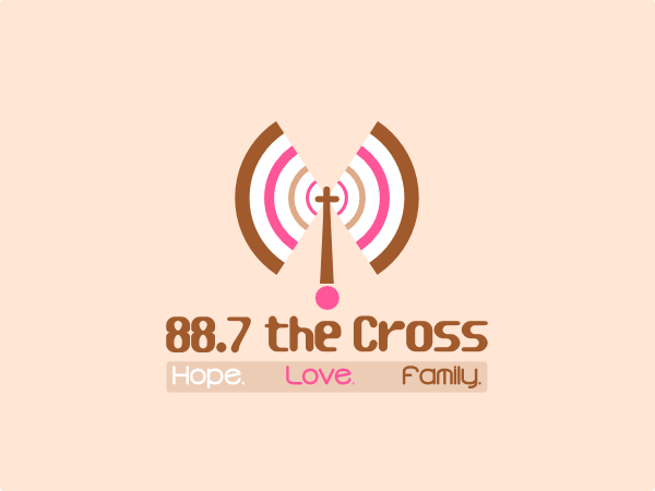 Logo Design by abc for 88.7 The Cross | Design #427315