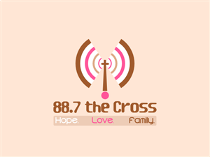 Diseño de Logo por abc para 88.7 The Cross | Diseño: #427315