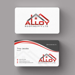 Diseño de Tarjeta de Presentación por INDIAN_Ashok para Alloy Roofing Pty Ltd | Diseño: #8469236