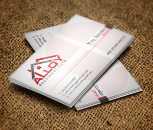Business Card Design by Verified artistry (Design garden) for Alloy Roofing Pty Ltd | Design: #8481861