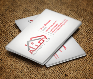 Business Card Design by Verified artistry (Design garden) for Alloy Roofing Pty Ltd | Design: #8481868