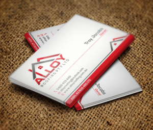 Business Card Design by Verified artistry (Design garden) for Alloy Roofing Pty Ltd | Design: #8481871