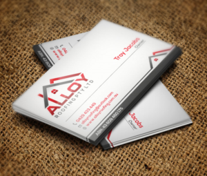 Business Card Design by Verified artistry (Design garden) for Alloy Roofing Pty Ltd | Design: #8481875