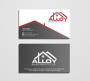Diseño de Tarjeta de Presentación por AFHUN para Alloy Roofing Pty Ltd | Diseño: #8509280