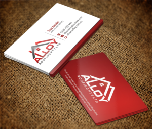 Design de Carte de Visite par AFHUN pour Alloy Roofing Pty Ltd | Design : #8509341