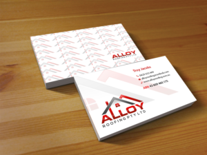 Business Card Design by Creations Box 2015 for Alloy Roofing Pty Ltd | Design: #8487829