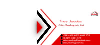 Business Card Design by Souvik Roy (Alex Pro) for Alloy Roofing Pty Ltd | Design #8470132