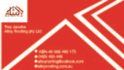 Business Card Design by Souvik Roy (Alex Pro) for Alloy Roofing Pty Ltd | Design: #8470572
