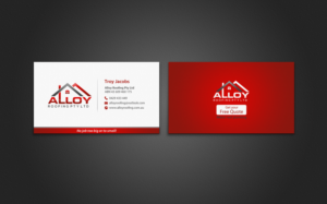 Business Card Design by chandrayaan.creative for Alloy Roofing Pty Ltd | Design: #8486057