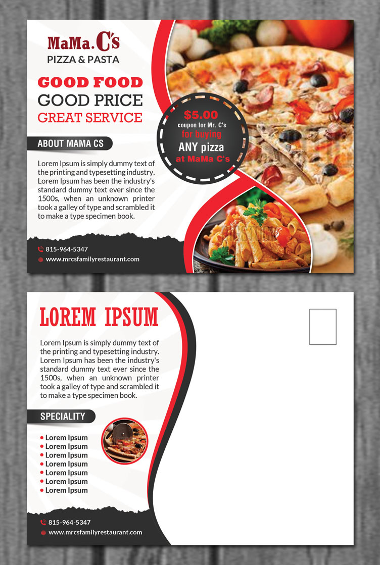 Postcard Design by creative.bugs for this project | Design #8482566