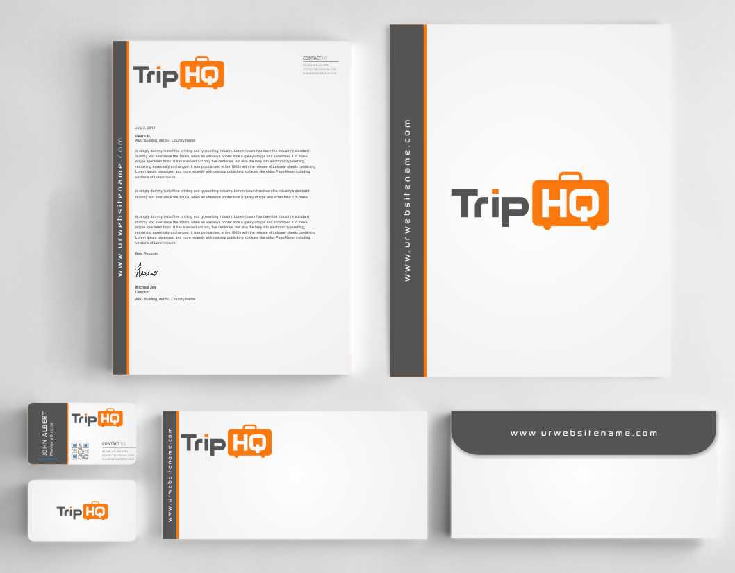 Stationery Design by AwsomeD for TripHQ | Design #8494247